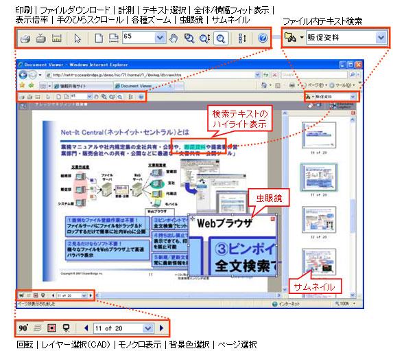 Brava!ビューワ画面