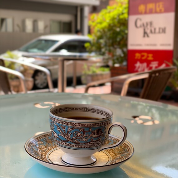 半年ぶりのカフェカルディにてリッチブレンド